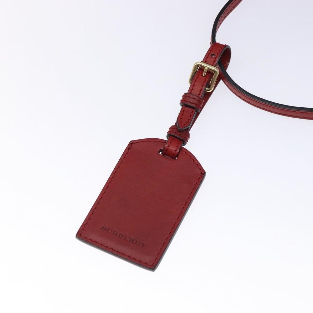 BURBERRY Nova Check Tote Bag Nylon Beige Gold Auth 131730 - Picture 10 of 16